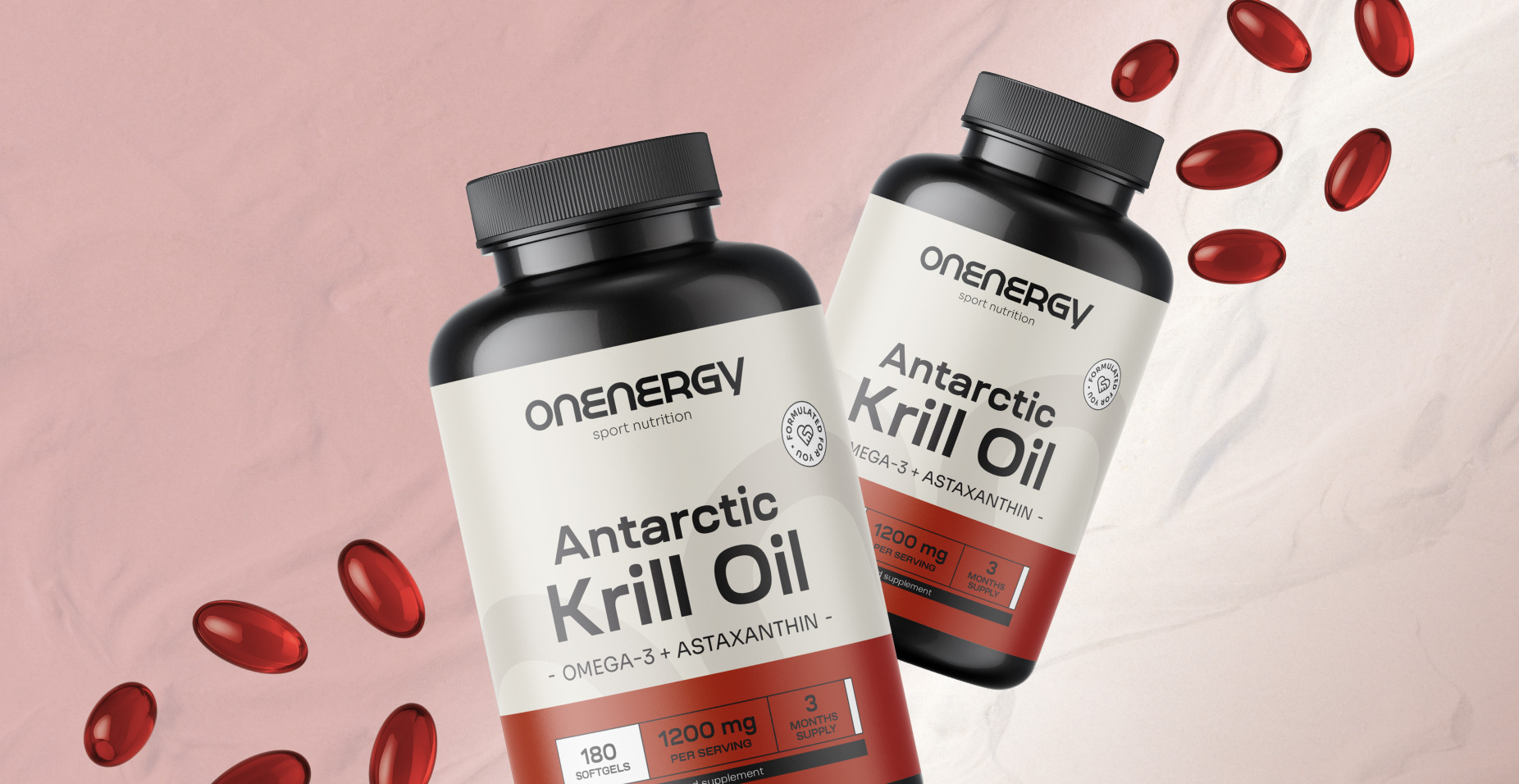 Krillolie 1200 mg