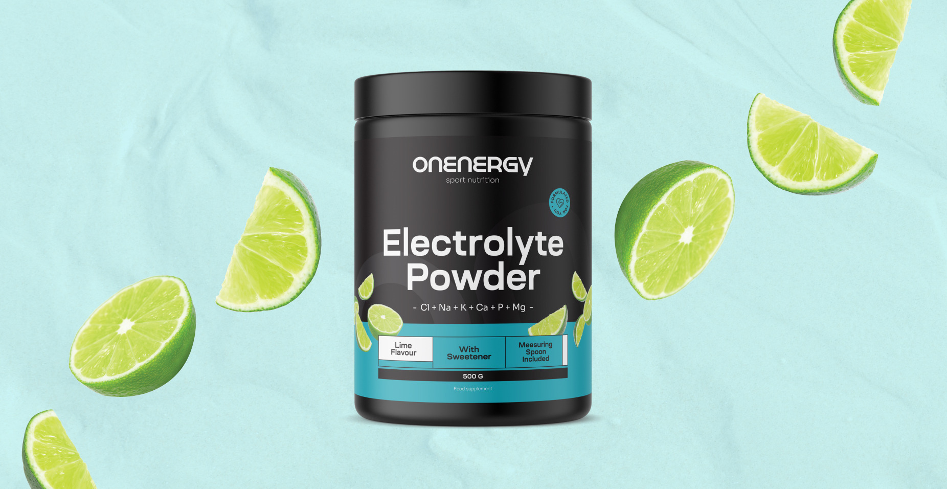 Elektrolytenpoeder – limoen