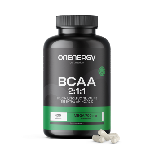 BCAA 2:1:1 Mega 700 mg, 400 capsules
