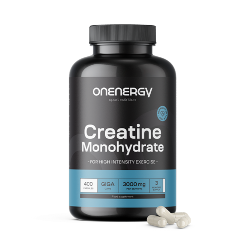 Creatine monohydraat 3000 mg GIGA CAPS, 400 capsules