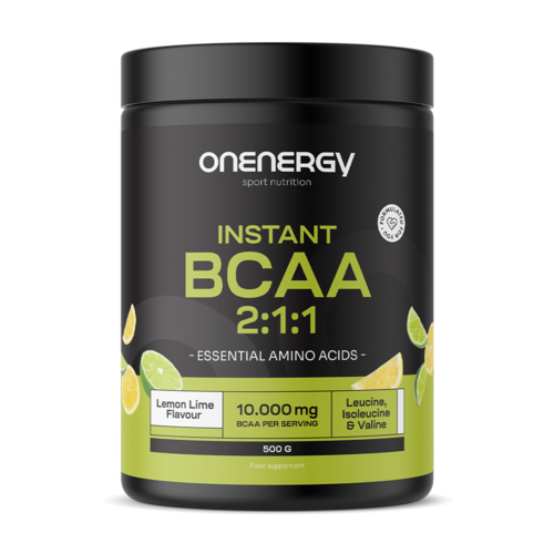 BCAA 2:1:1 - citroen-limoen, 500 g