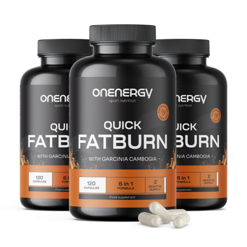 3x Quick FatBurn, totaal 360 capsules