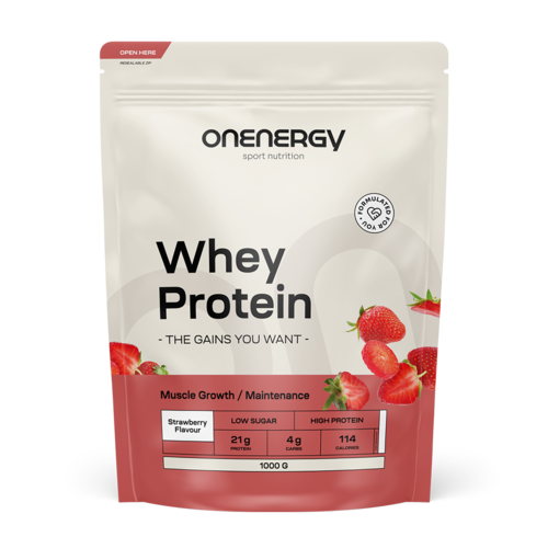 Weiproteïne – aardbei, 1000 g