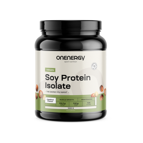 Vegan soja-eiwitisolaat – hazelnoot, 1000 g