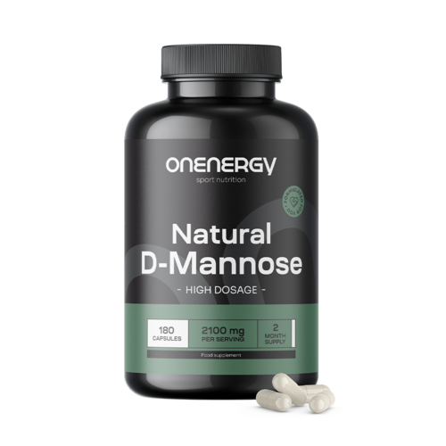 Natuurlijke D-mannose 2100 mg, 180 capsules