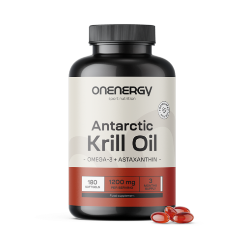 Krillolie 1200 mg, 180 zachte capsules