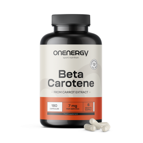 Natuurlijke bèta-caroteen 7 mg, 180 capsules