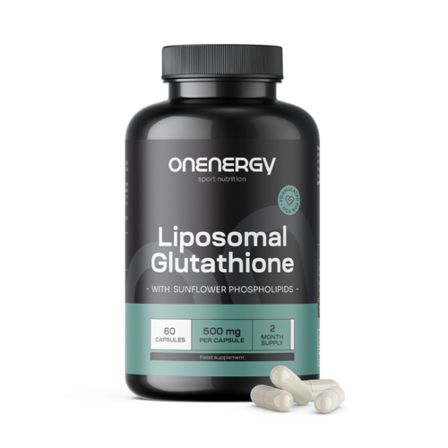 Liposomaal glutathion 500 mg, 60 capsules