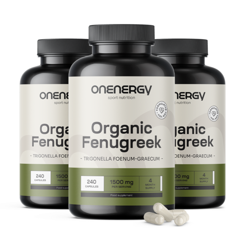 3x BIO Fenegriek 1500 mg, totaal 720 capsules
