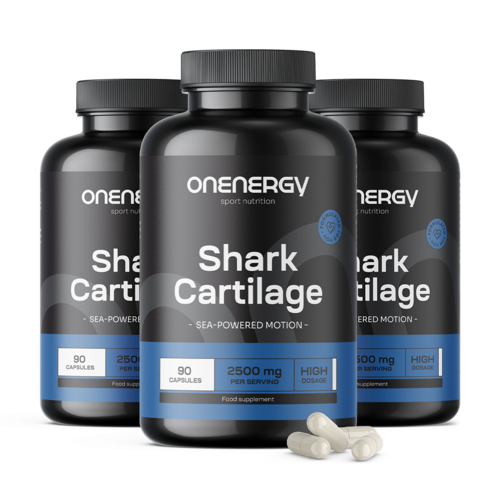 3x Haaienkraakbeen, totaal 270 capsules