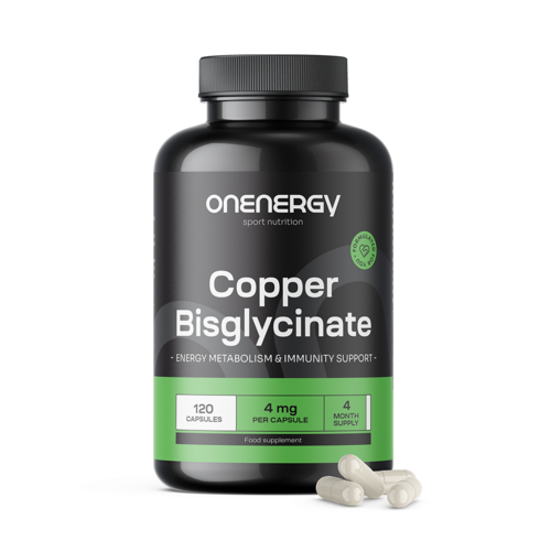 Koperbisglycinaat, 120 capsules