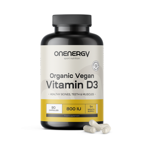 BIO Vegan Vitamine D3, 90 capsules