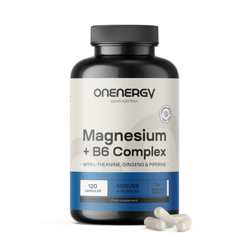 Magnesium + B6-complex, 120 capsules