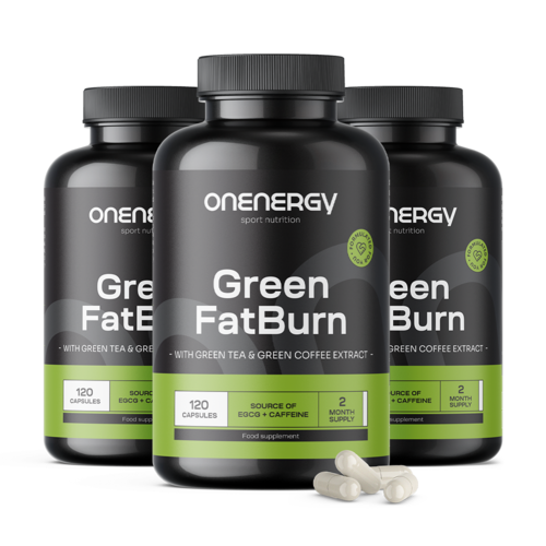 3x Green FatBurn, totaal 360 capsules
