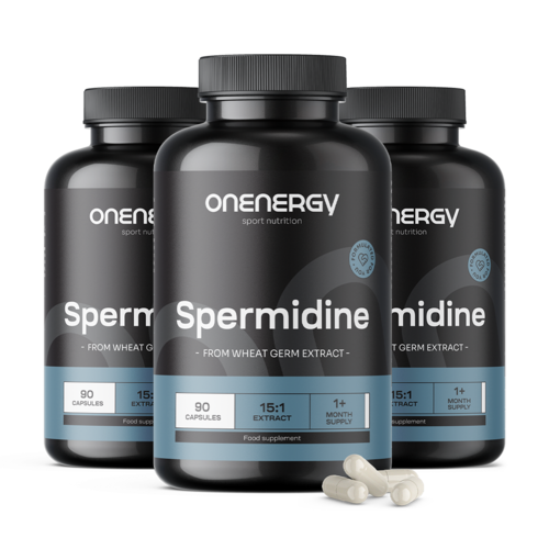 3x Spermidine – uit tarwekiemenextract, totaal 270 capsules