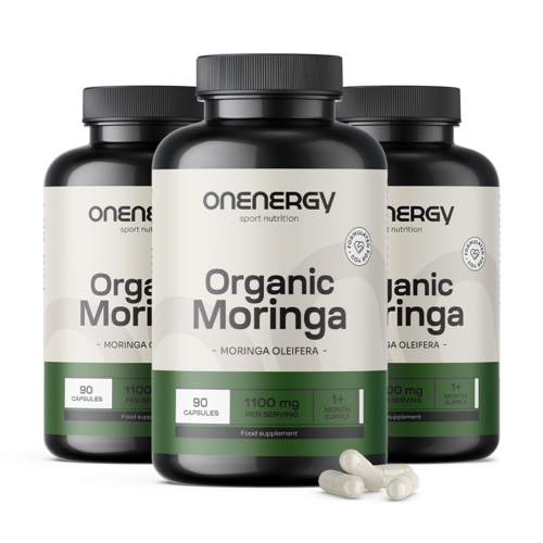 3x BIO Moringa 1100 mg, totaal 270 capsules