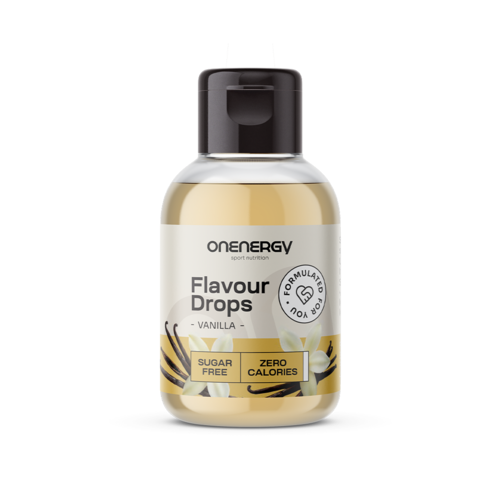 Flavour Drops met zoetstof – vanille, 50 ml