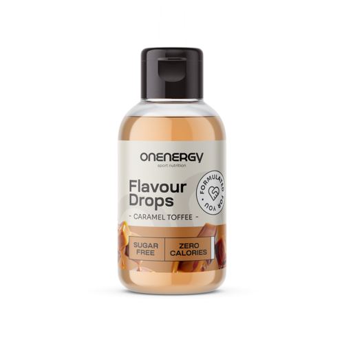 Flavour Drops met zoetstof – toffee-karamel, 50 ml