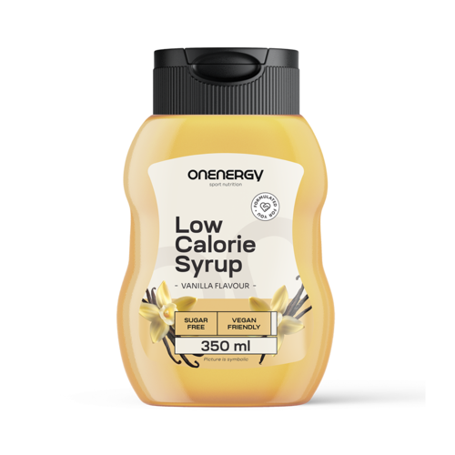Caloriearme siroop met zoetstoffen – vanille, 350 ml