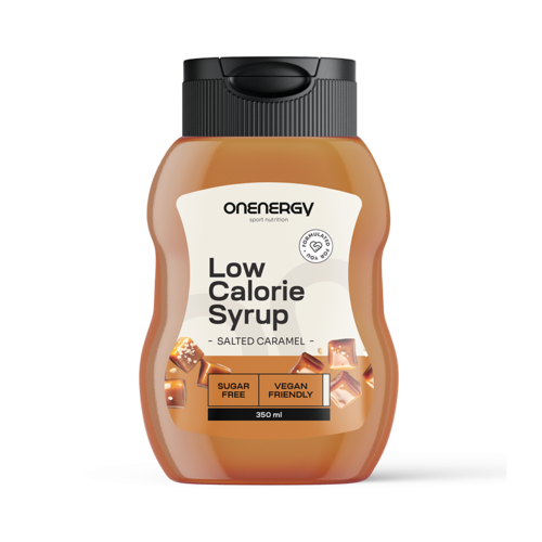 Caloriearme siroop met zoetstof – gezouten karamel, 350 ml