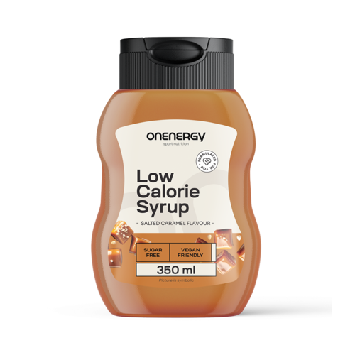 Caloriearme siroop met zoetstof – gezouten karamel, 350 ml